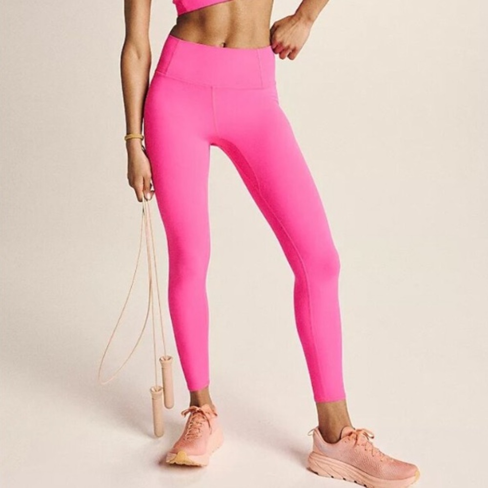 FP MOVEMENT Never Better Leggings Hot Pink NWT - Picture 3 of 9